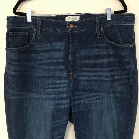 Madewell 10" high rise skinny jeans 35 waist - Picture 1 of 5